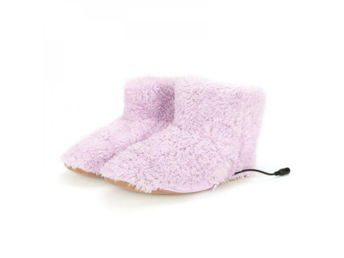 2026 sapato Aquecido Usb Inverno Peluche Lavável Unissex Tamanhos 35 39 e 39 43 Até 55℃