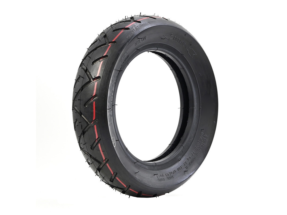 Pneu Neumático 10 Polegadas 10x2.50 Compatível Com Scooter Elétrico Kugoo M4, Borracha Resistente Ao Desgaste E Boa Aderência