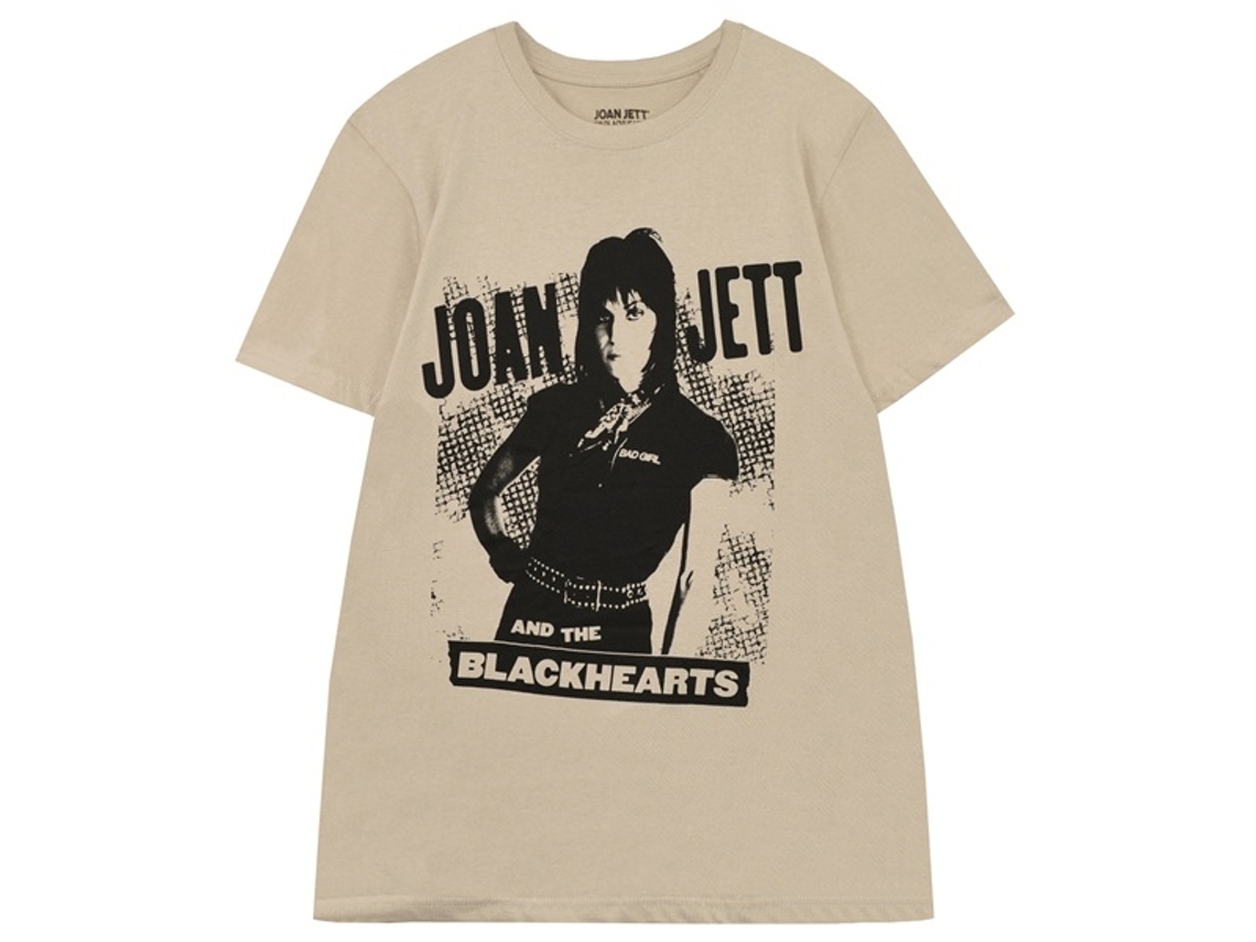 Joan Jett The Blackhearts Crosshatch T-shirt Classic Unisex Adults Size:xxl