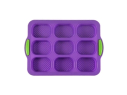 Forma Antiaderente Para Baguete E Pão Francês, Em Silicone, 9 Cavidades, Para Forno, Confeitaria E Preparo Doméstico
