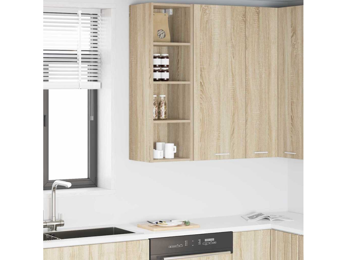 Vidaxl Armário Suspenso Carvalho Sonoma 30 X 29,5 X 100 Cm