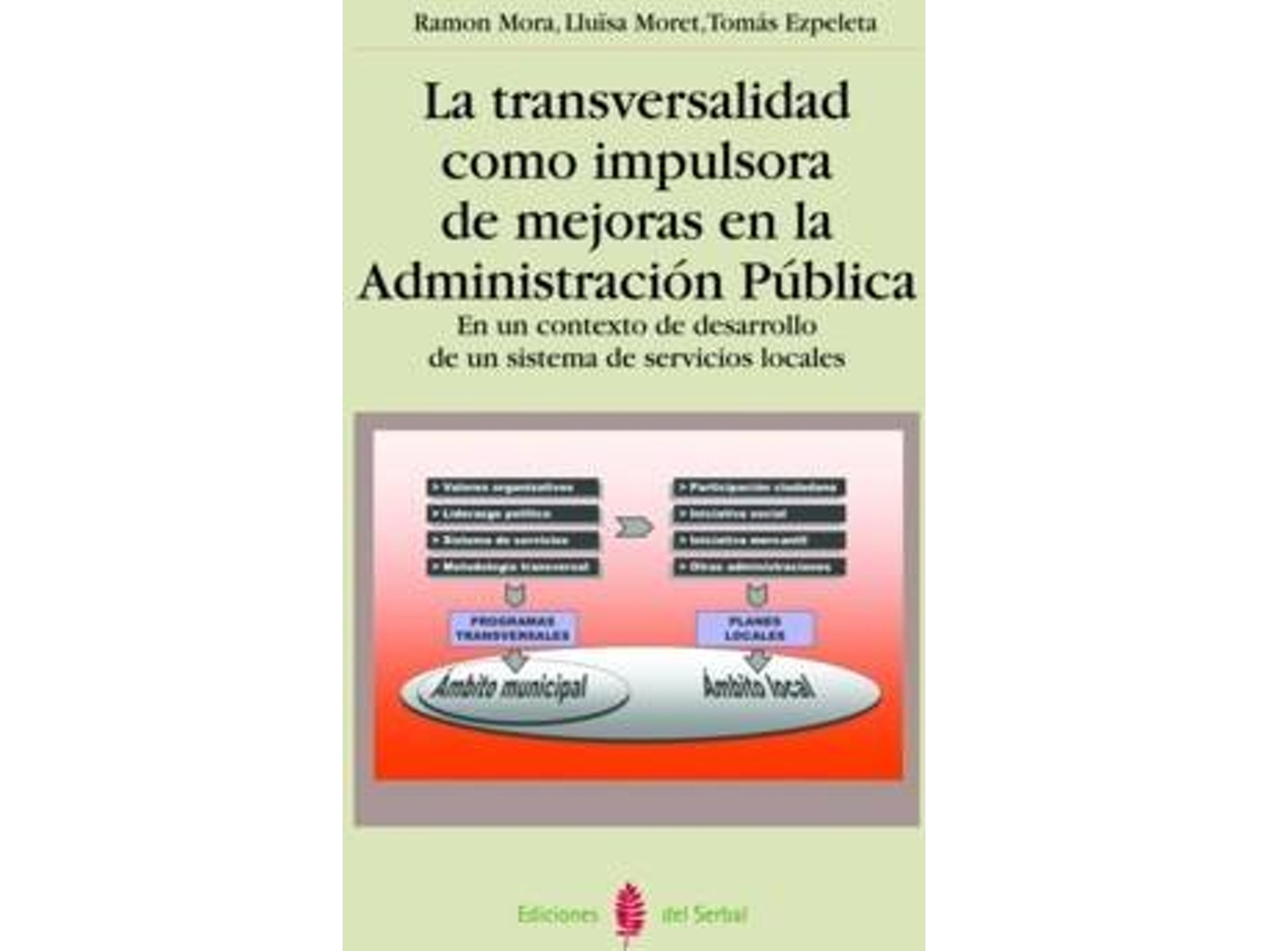 Livro Transversalidad Como Impulsora De Mejoras En La Administración Pública (Espanhol)