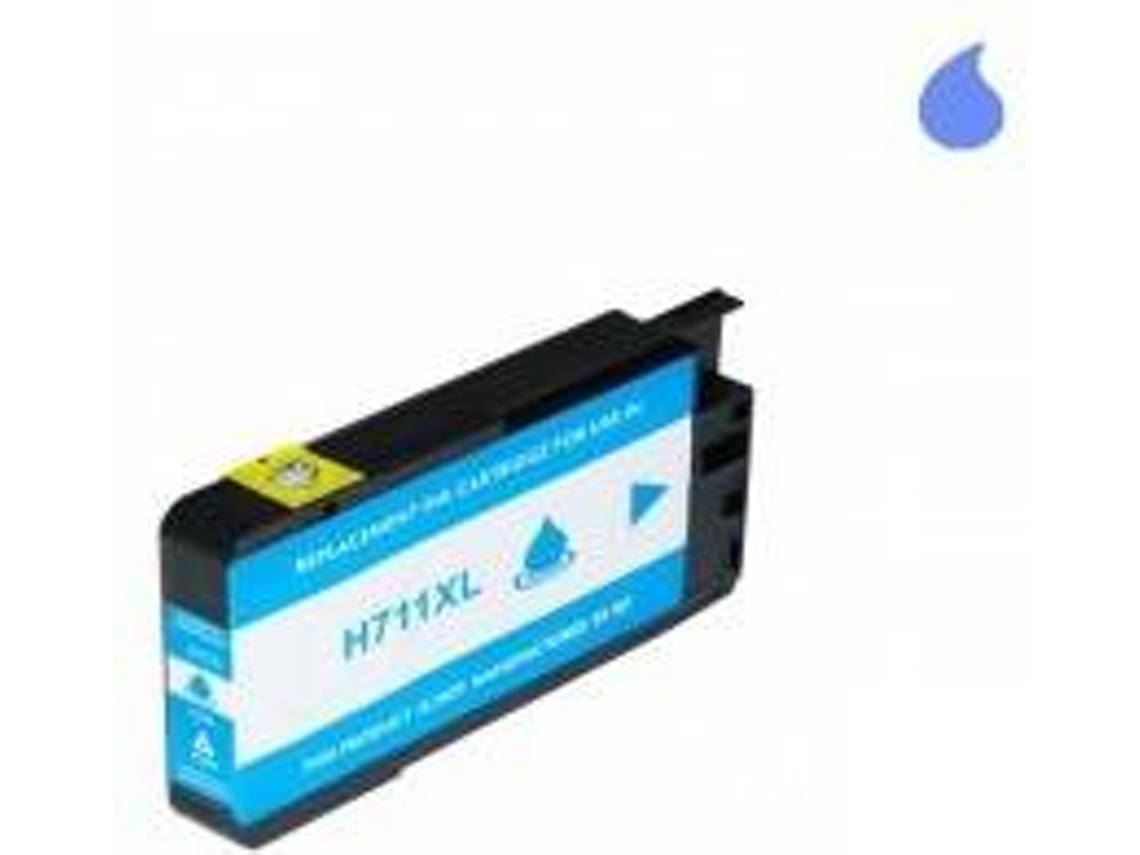 Tinteiro HP IHP-711C Ciano