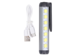 2026 linterna Lapicera Led de Aluminio Portátil Recargable Usb de Doble Haz para Enfermeras Médicos Estudiantes