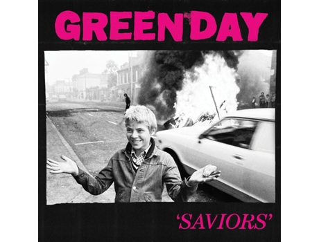 Green Day Saviors Vinil Rosa Marmoreado Edição Limitada