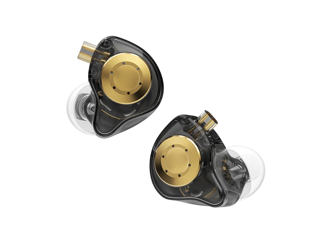 Aetheria fones de Ouvido Intra auriculares Kz Edx Pro com Unidade Dinâmica de Circuito Magnético Duplo para Artistas