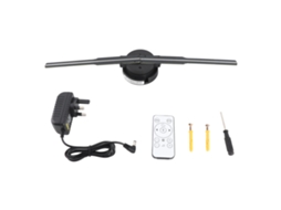 Projetor De Holograma 3d Pd42 Led Com Controle Remoto Para Negócios Lojas Eventos 16gb