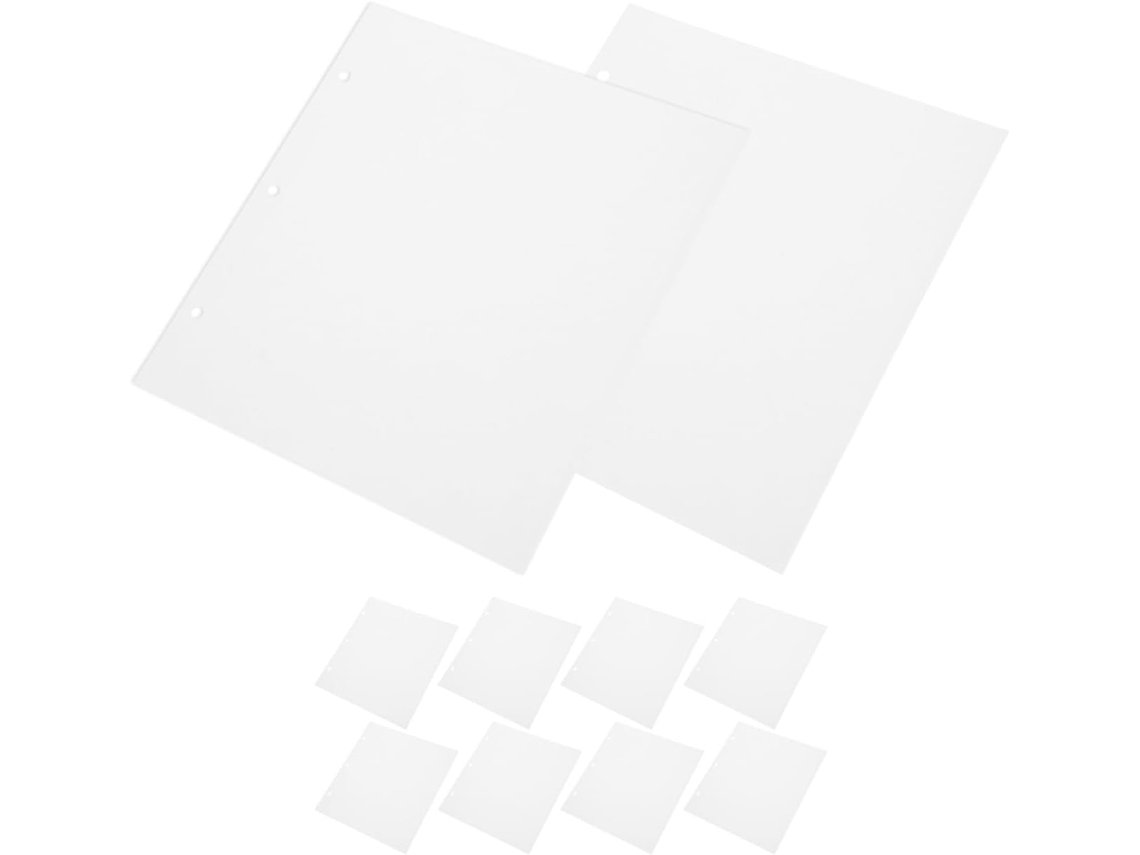 Générique 10pièces Autocolantes Para Álbum De Fotos Páginas Recarga Adesivos Para Classeur Acessórios