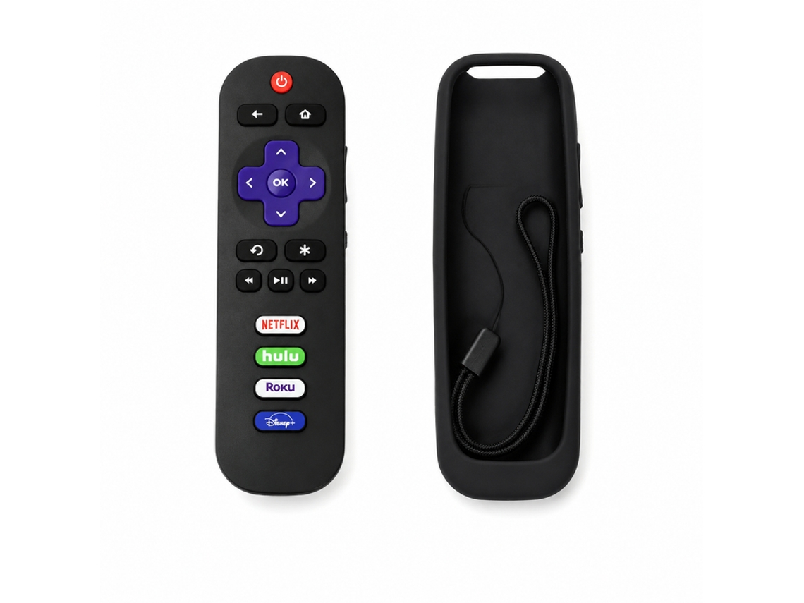 Comando Infravermelho Compatível Roku Rc280 Compatível Com Todos Tamanhos De Tv 32-85 Polegadas, 1 Unidade