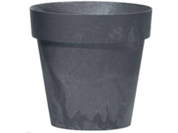 Vaso PROSPERPLAST Cube Beton Efect (Cinzento - 14 x 12.4cm)