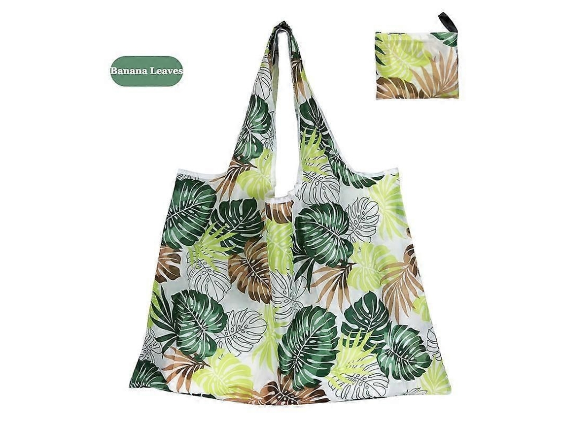 Bolsa Grande de Tecido Oxford Grosso, Ombro Grande, Ecológica, Reutilizável, Portátil, Feminina Dob Rável, Compras. GOKOCO