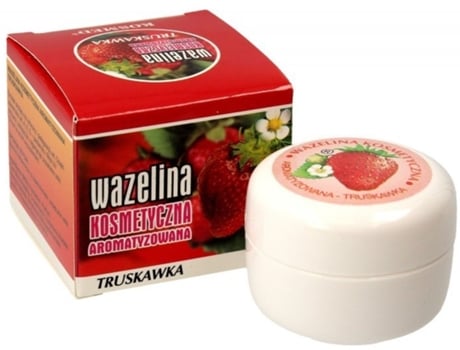 Creme Labial Com Extrato De Morango Para Cuidado Labial 15ml Kosmed
