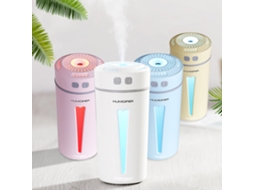 Homgeek Umidificador Usb com Lâmpada de Cores Atomizador Tecnologia Polimérica 2 Níveis