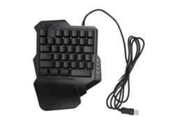 Aetheria teclado Gamer com uma Mão 35 Teclas Portátil Iluminado Ergonomico para Pc Windows 7 8 10