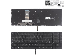 Teclado preto para HP Elitebook 840 G7, sem moldura, com ponto, compatível com Windows 8