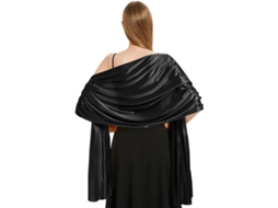 Xale De Cetim Para Mulheres, Xale De Casamento Adequado Para Vestido De Noite, Xale Elegante E Chique Adequado Para Slowmoose