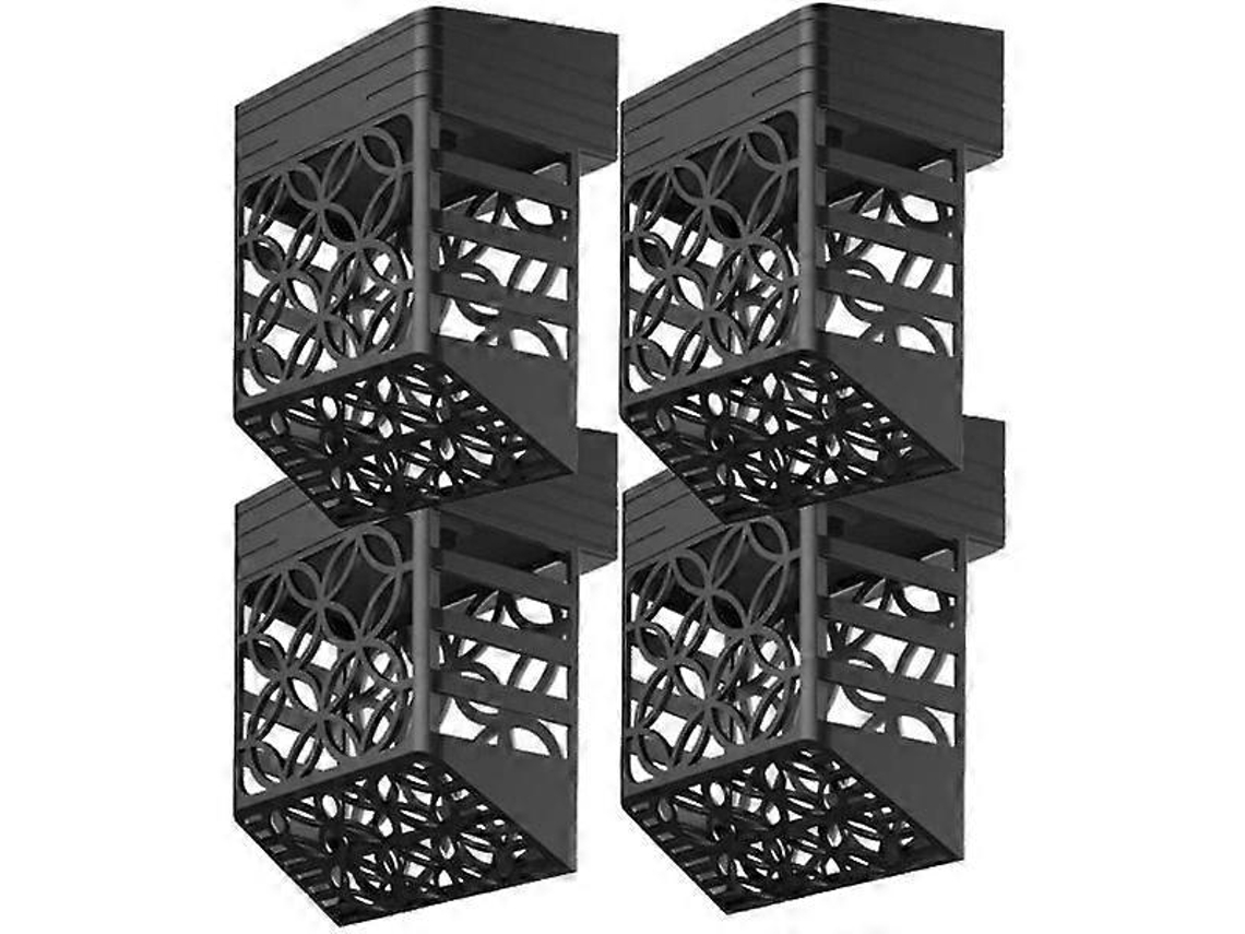Luminária Solar para Cerca e Escadas, em Formato de Coração, para Jardim, Áreas Externas, com Iluminação Led AQUAFORGE