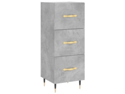 Sideboard, Sideboards Vidaxl Cinzeto Madeira Processada (n/a)