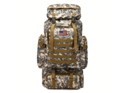 Mochila De Poliéster Com Fecho De Cordão, Mochila De Viagem Dobrável (não Incluída)., Para Caminhadas, Viagens E Atividades Ao Ar Livre