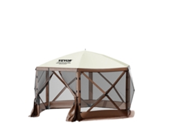 Vevor Gazebo De Camping, Cobertura Espaçosa Para 8 Pessoas, Tecido Impermeável Durável,10 X 10 Ft