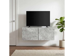 Vidaxl Gabinete De Tv De Parede 78,5 X 41 X 30 Cm Cinzento Cimento