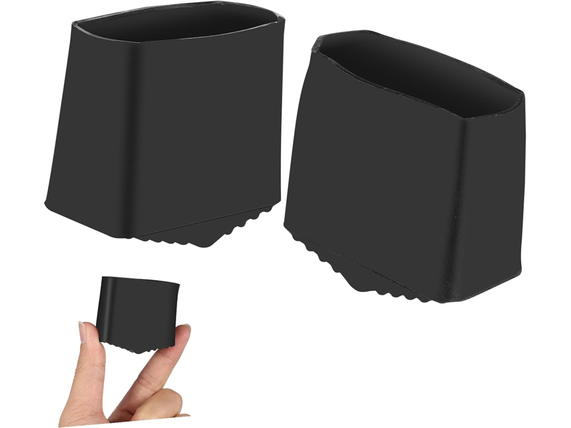 Conjunto De 2 Almofadas Antiderrapantes Borracha Yardenfun Para Proteção Do Piso E Alta Confiabilidade, Ideais Para Os