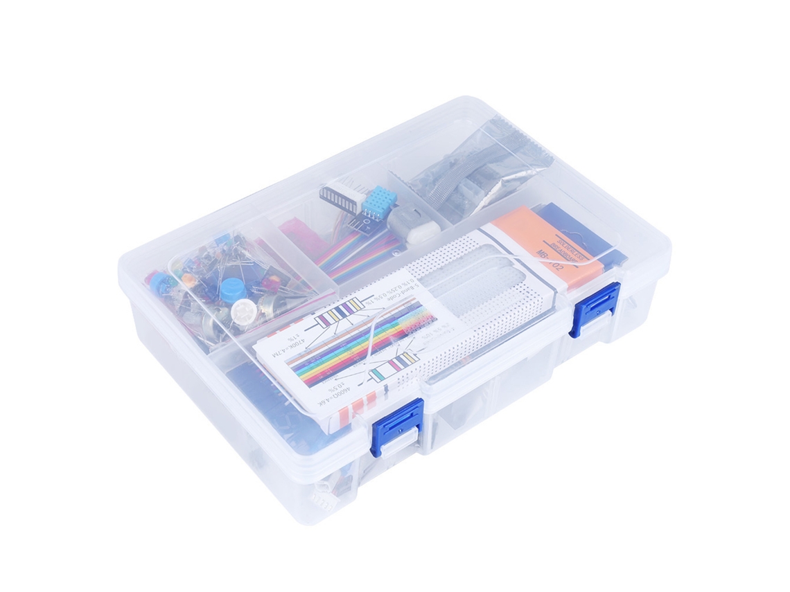 Versão do Learning Suite Starter Kit com estojo de plástico