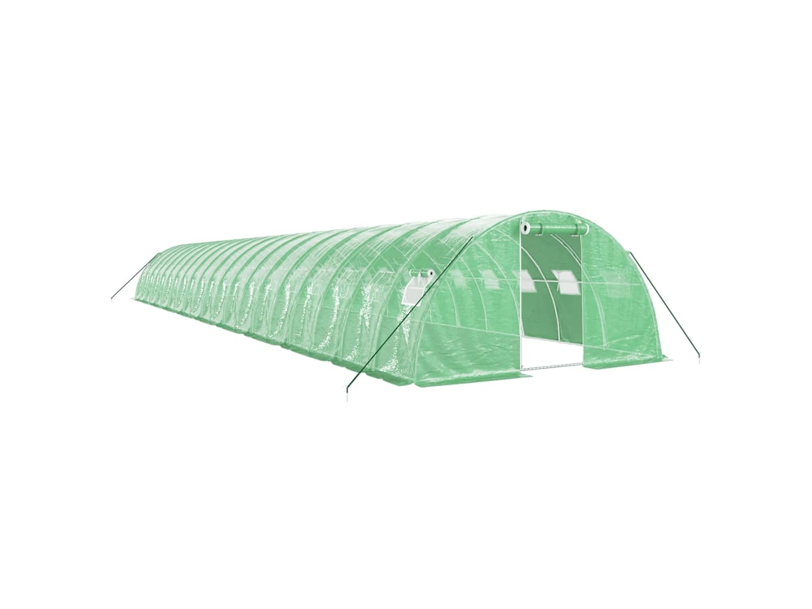 Greenhouse, Greenhouses Vidaxl Verde Polietileno (20 X 4 X 2 M)