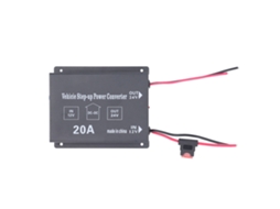 Conversor de Alimentação de Carro DC para DC 12V-24V, 20A, Transformador de Energia para Carro e Caminhão
