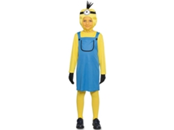 Fato de Menina DISFRAZZES Minions (Tam: 10 a 12 anos)