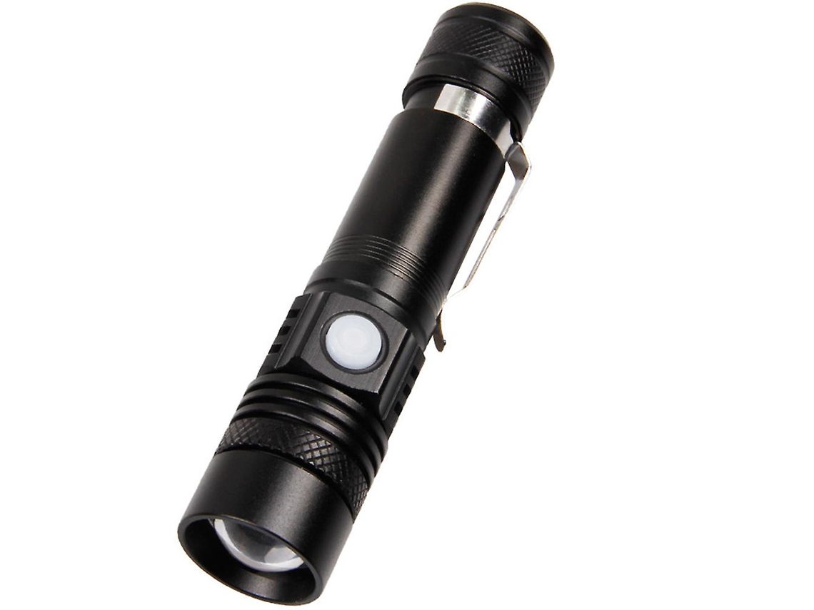 Lanterna Led T6 Superbrilhante Com Zoom Recarregável Para Emergências Em Acampamentos Ao Ar Livre. Olysi Shop