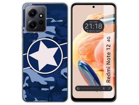 Capa para Xiaomi Redmi Note 12 4G TUMUNDOSMARTPHONE Multicor