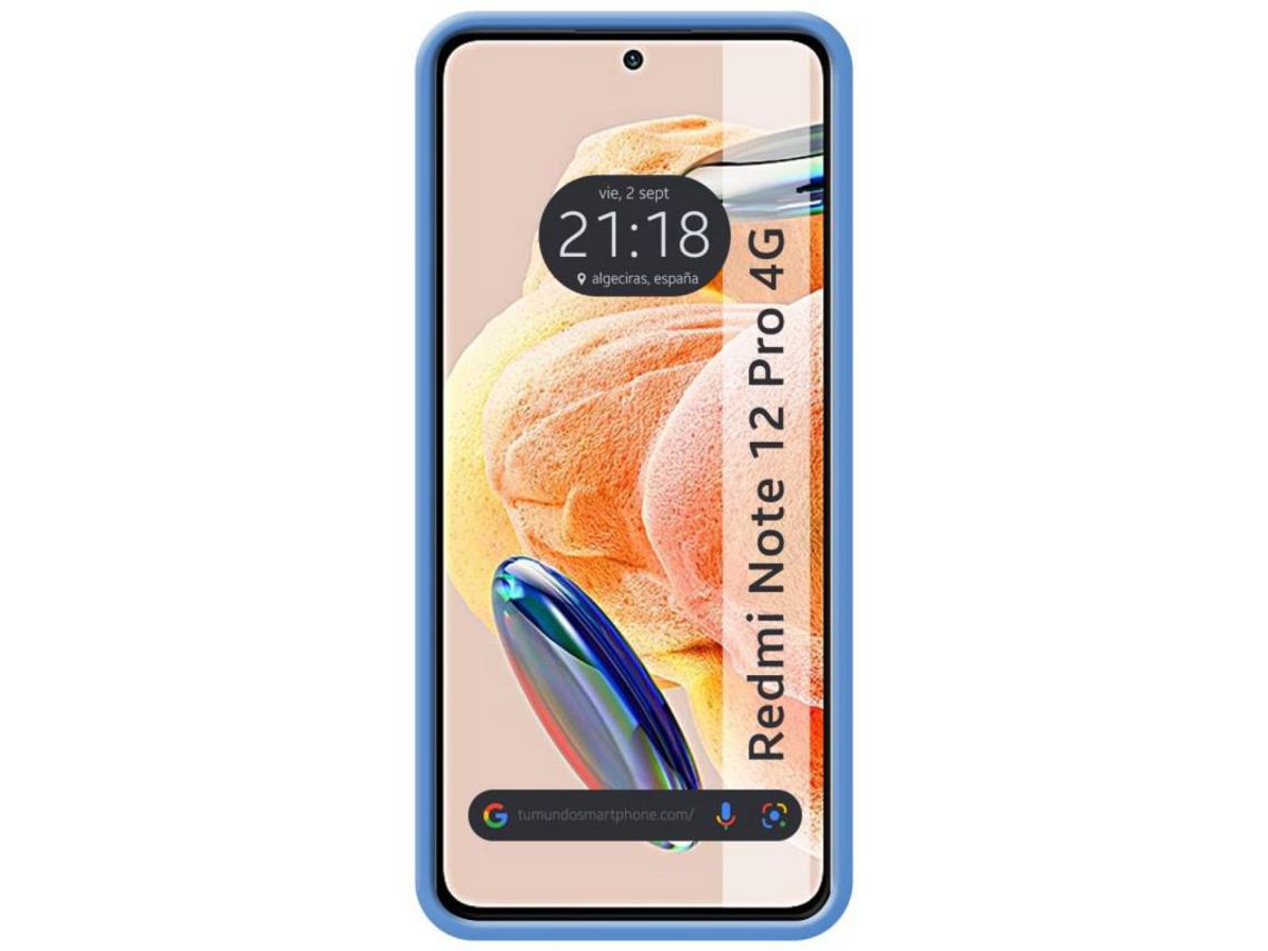 Funda móvil - TUMUNDOSMARTPHONE Xiaomi Redmi Note 12 Pro 5G, Compatible con  Xiaomi Xiaomi Redmi Note 12 Pro 5G, Azul