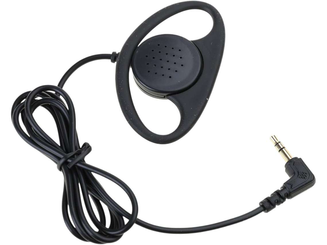 Fone De Ouvido Usb C/3,5 Mm, Cabo Com Gancho Orelha, Pesado, Ruído,