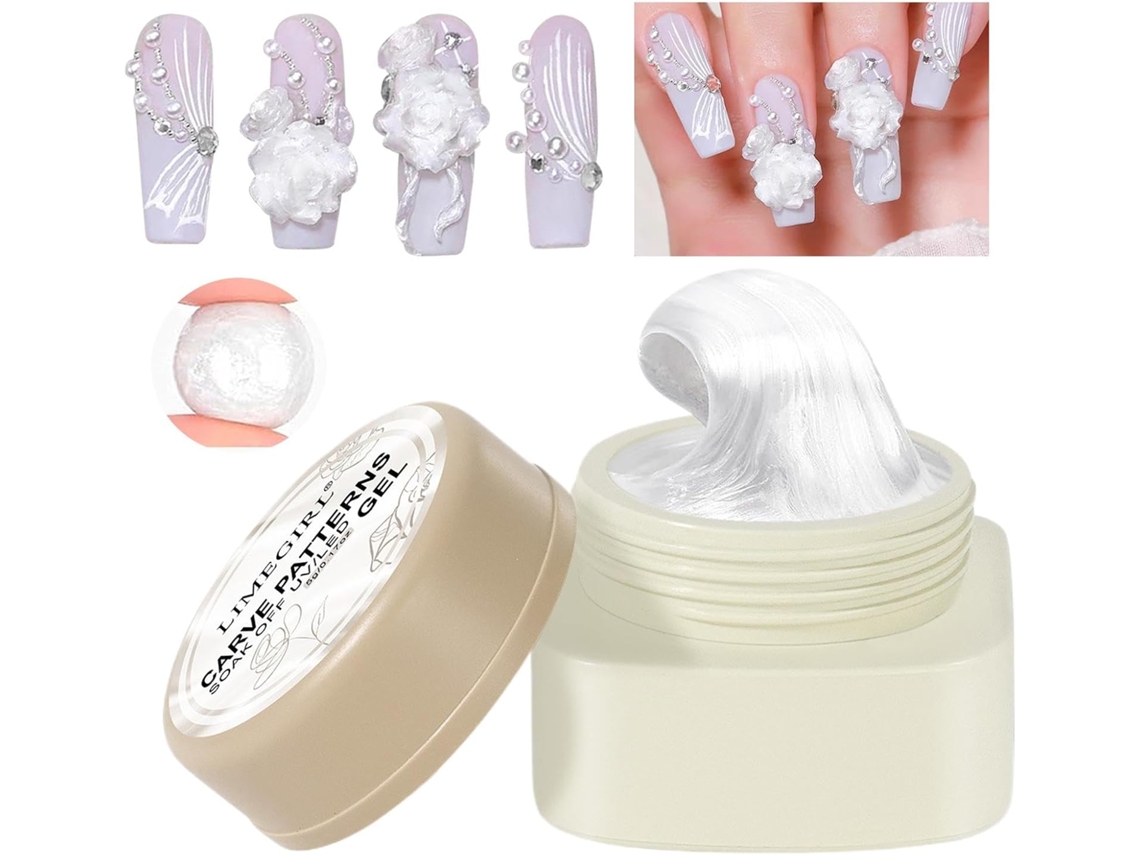 Gel Para Escultura 3d, Para Unhas Resistentes.