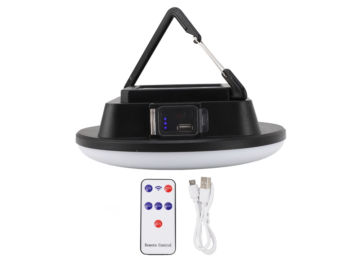 2026 lanterna de Camping Solar Impermeável 3 Modos 3000lm 3600mah Pendurada para Excursionismo Emergências Inverno