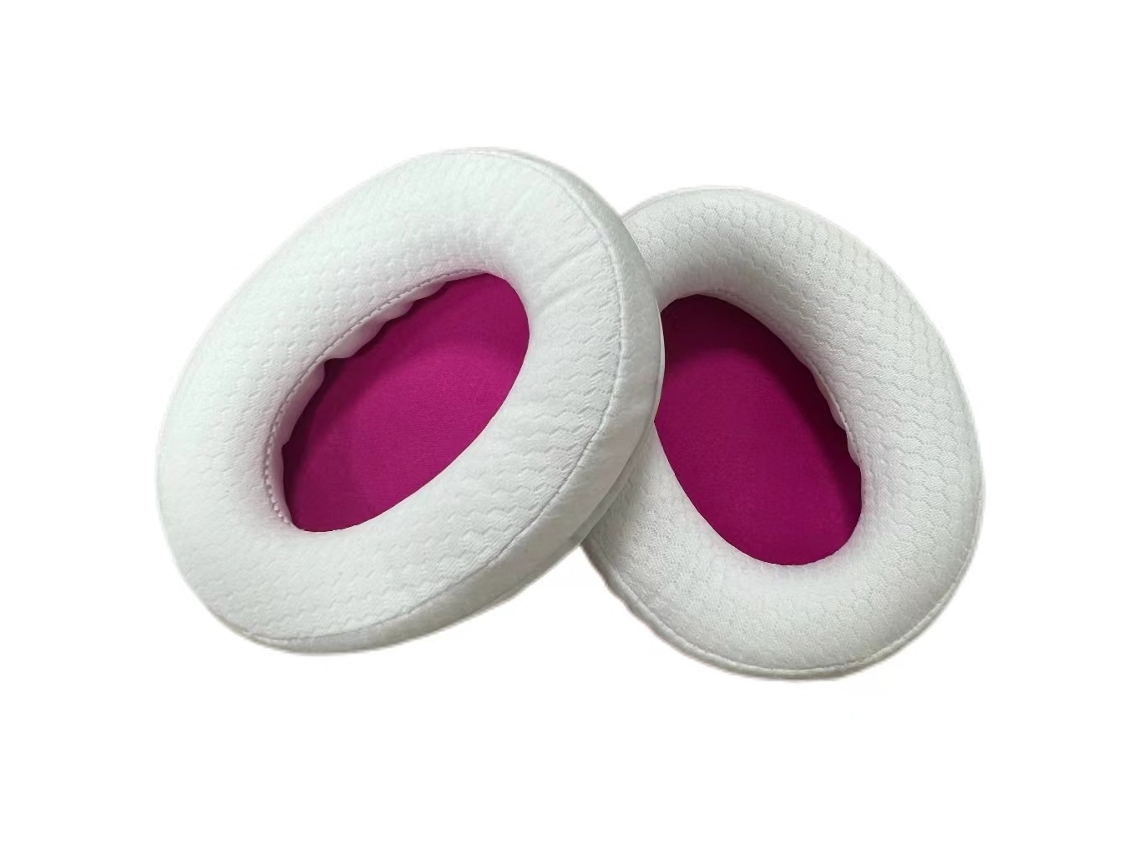 Almofada para Auscultadores Kingston Hyperx Cloud Alpha de Orelhas de Espuma Macia Branco Vermelho