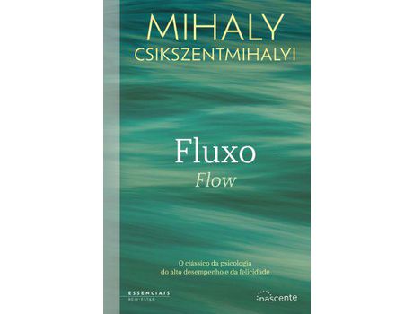 Livro Fluxo de Mihaly Csikszentmihalyi ( Português )
