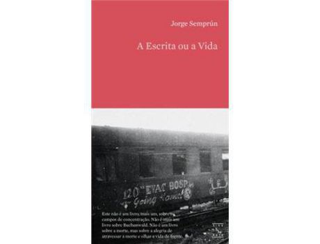 Livro A Escrita ou a Vida de Jorge Semprún ( Português )