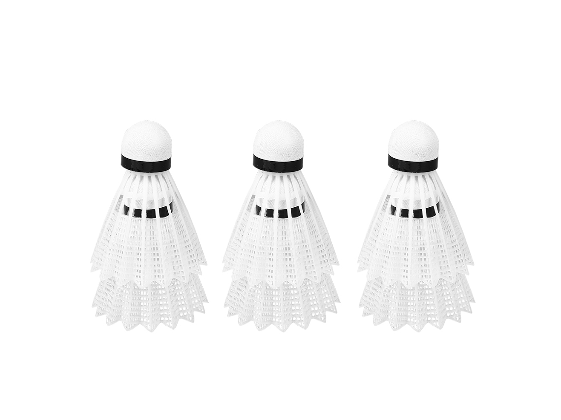 Bolas De Badminton Brancas Laxiscreed Para Treino E Competição De Alta Qualidade