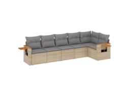 Garden Sofa Set, Garden Sofa Sets Vidaxl Bege Rattan / Vime (n/a)