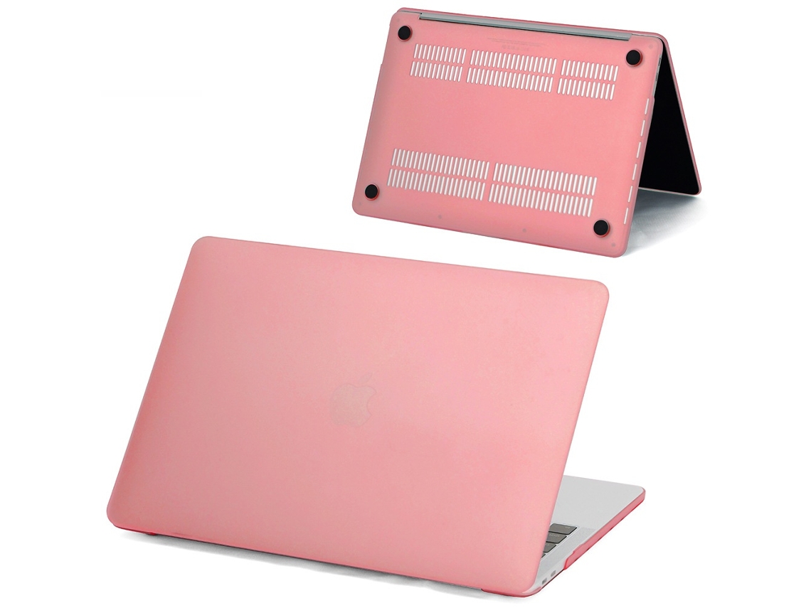 Capa Para Macbook Air 14 Polegadas (a2779/a2918/a3185/a3112) Com Acabamento Fosco, Rosa Elysve