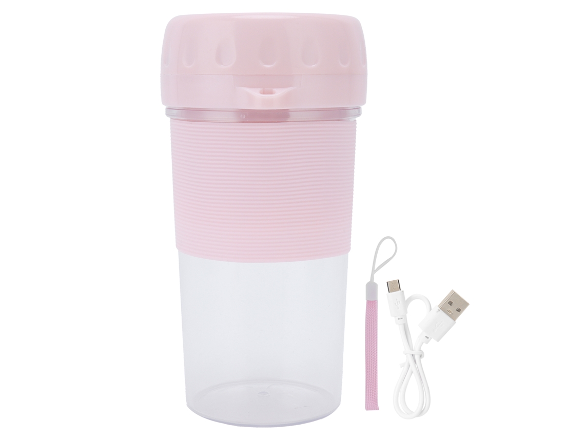 Laxiscreed Mini Espremedor Portátil Recargável Por Usb Para Frutas, Liquidificador Compacto Sem Fios