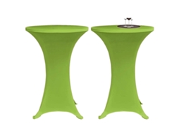 Maison Exclusive - Capa Extensível Para Mesa 4 Pcs 60 Cm Verde