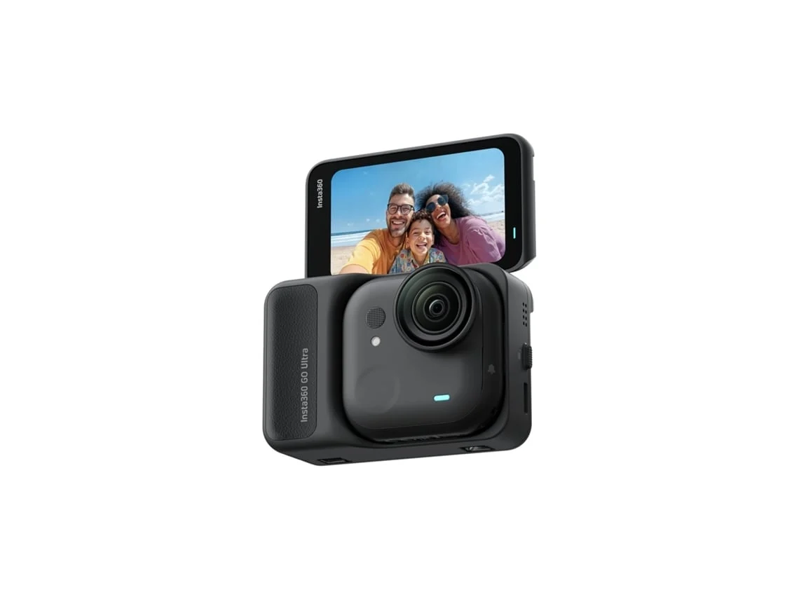 Action Cam INSTA360 Go Ultra Artic Preto (4K - 50MP - Wi-Fi e Bluetooth)