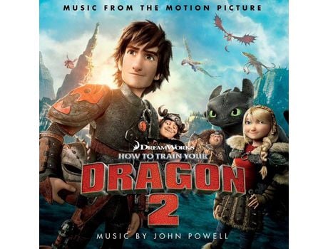 VINIL JOHN POWELL - How To Train Your Dragon 2 (Original Motion Picture Soundtrack) [2LP VINIL VERMELHO SLAPICADO] Edição Limitada [RSD 2023]