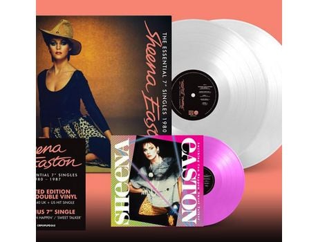VINIL SHEENA EASTON - The Essential 7” Singles [2LP VINIL BRANCO+7' ROSA] Edição Limitada [RSD 2023]