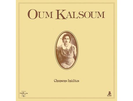 VINIL OUM KALSOUM - Chansons Inédites [VINIL TRANSPARENTE] Edição Limitada [RSD 2023] Capa Dupla