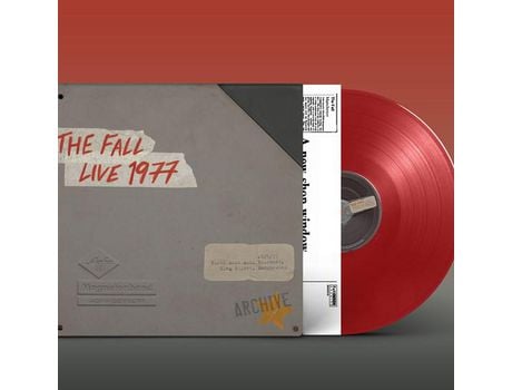 VINIL THE FALL - Live 1977 [VINIL VERMELHO] Edição Limitada [RSD 2023]