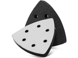 Conjunto De 2 Discos Lixa Triangulares Pretos E Brancos Para